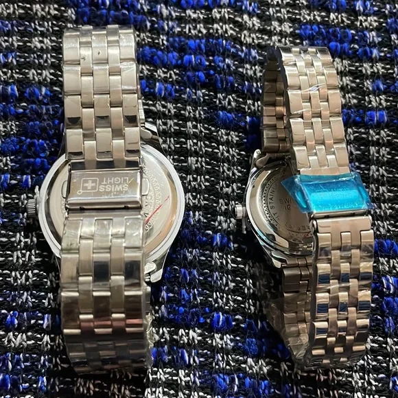 Swiss light couple watches, brand new - Picture 5 of 8